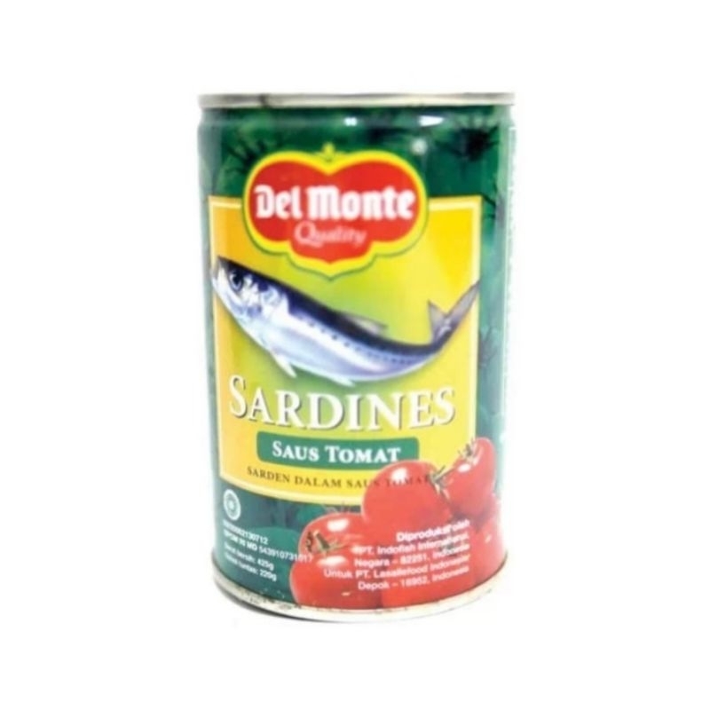

DELMONTE SARDINES TOMATO 425GR