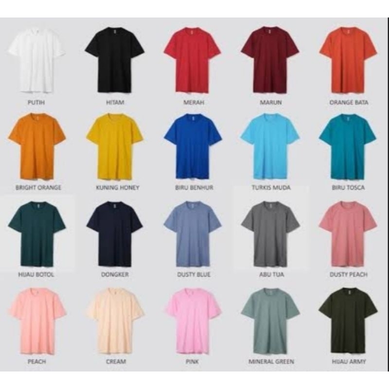 KAOS POLOS 20S