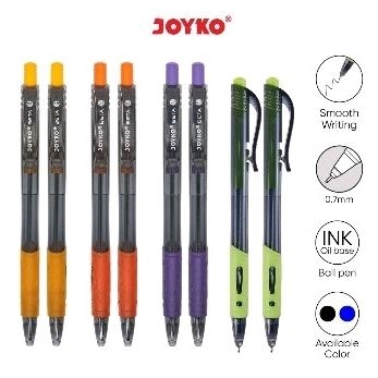 

Joyko ball pen 0.7 perpack 12 pcs