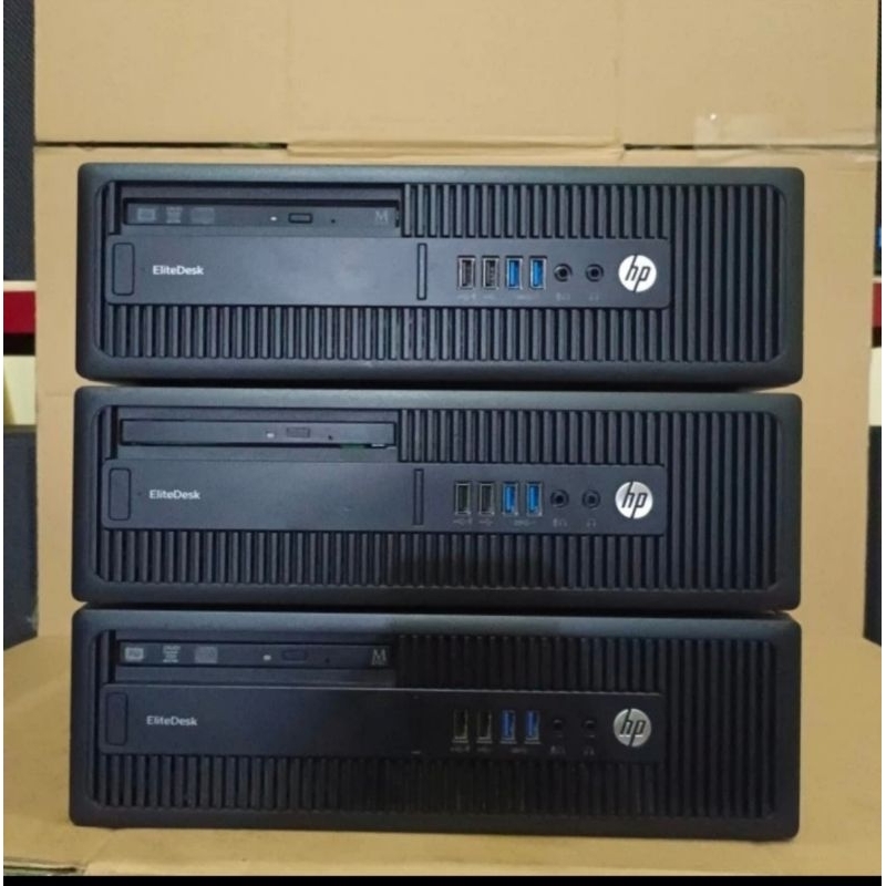 PC HP ELITDESK 705 G2 SFF AMD A8 8650B R7 RAM 8GB HDD 1TB MULUS