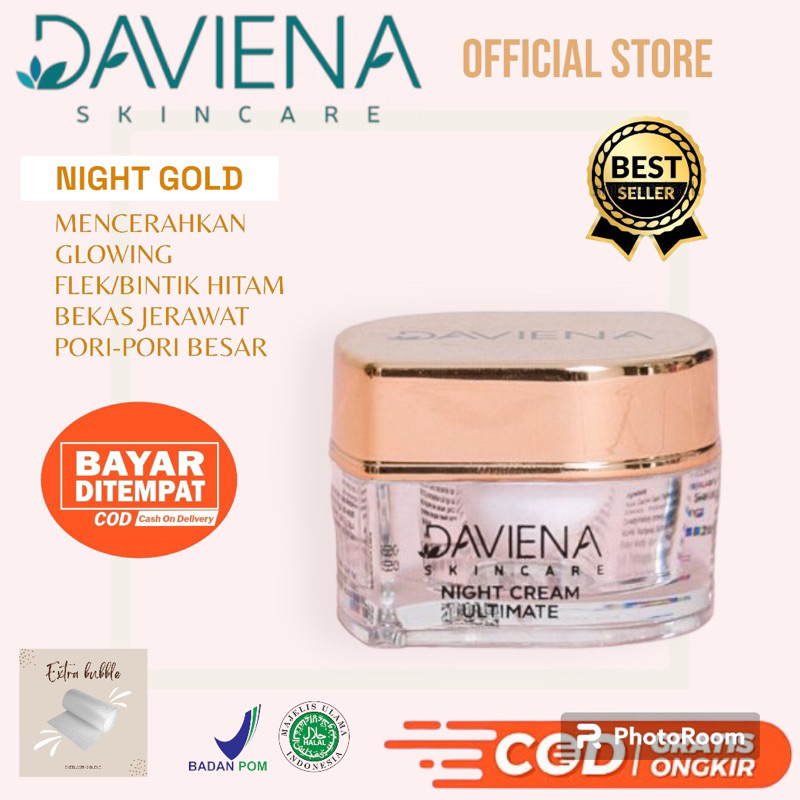 NIGHT GOLD | DAVIENA | DAVIENA SKINCARE | DAVIENASKINCARE | DAVIENA  | DAVINA SKINCARE | SKINCARE DA
