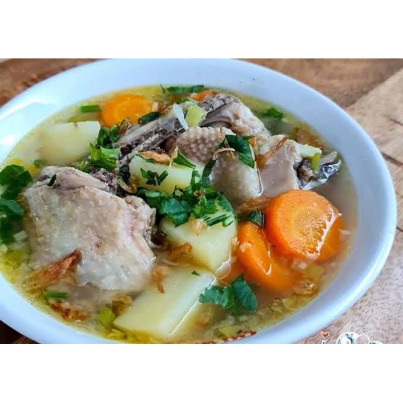 

Sop Ayam biasa
