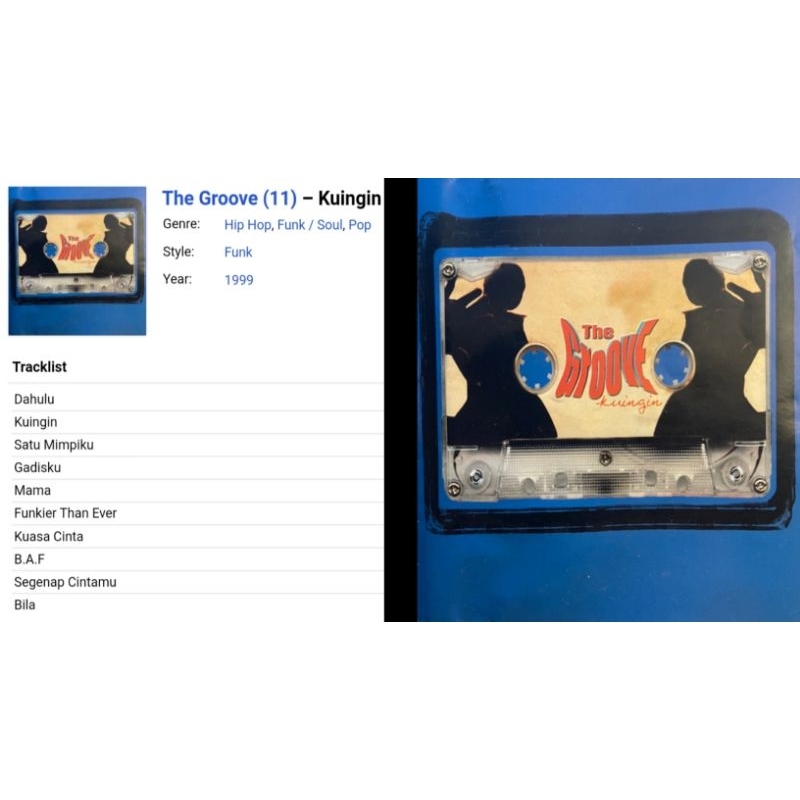 Cd the groove album kuingin 1999