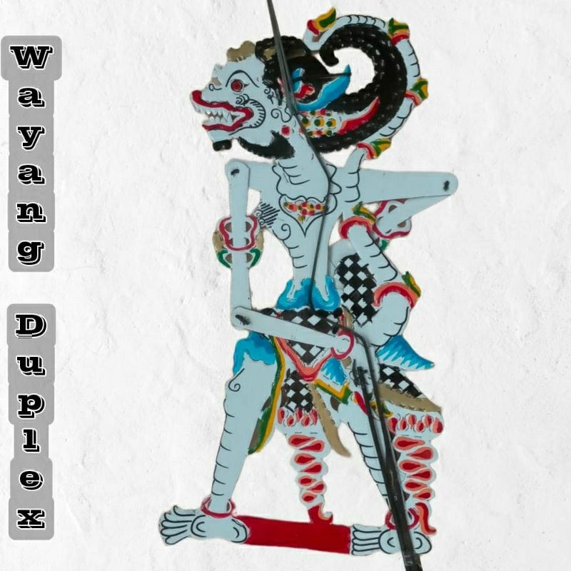 wayang kulit kertas duplex anoman hanoman