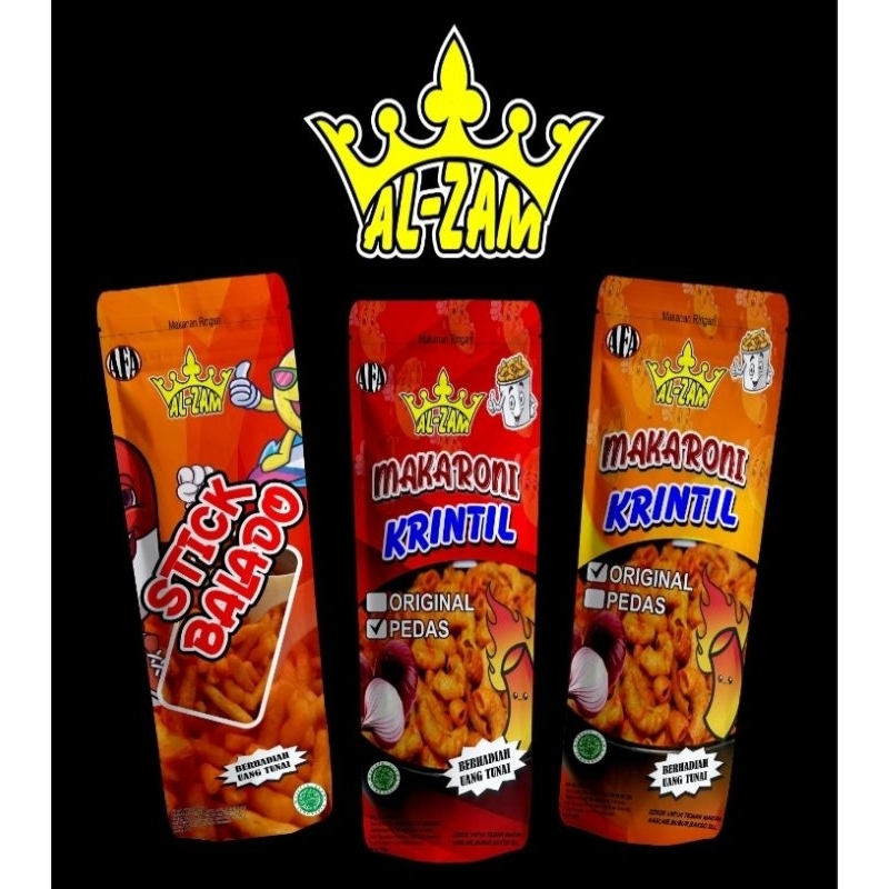 

stik balado dan makaroni kerintil pedas ❤