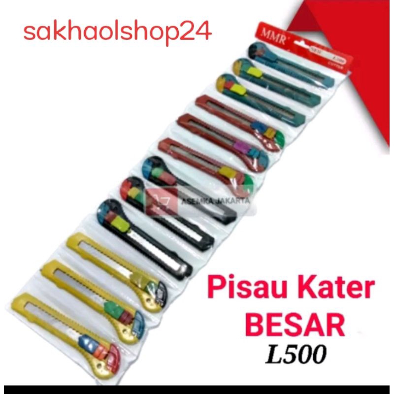 

PISAU KARTER MMR ISI 12PCS