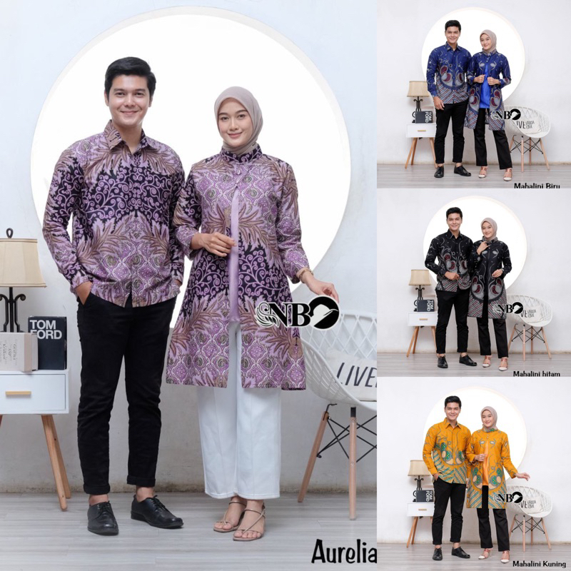BATIK ASA /  NEW MOTIF COUPLE BATIK TUNIK WANITA ATASAN BATIK SERAGAM KANTOR SERAGAM GURU SERAGAM DI