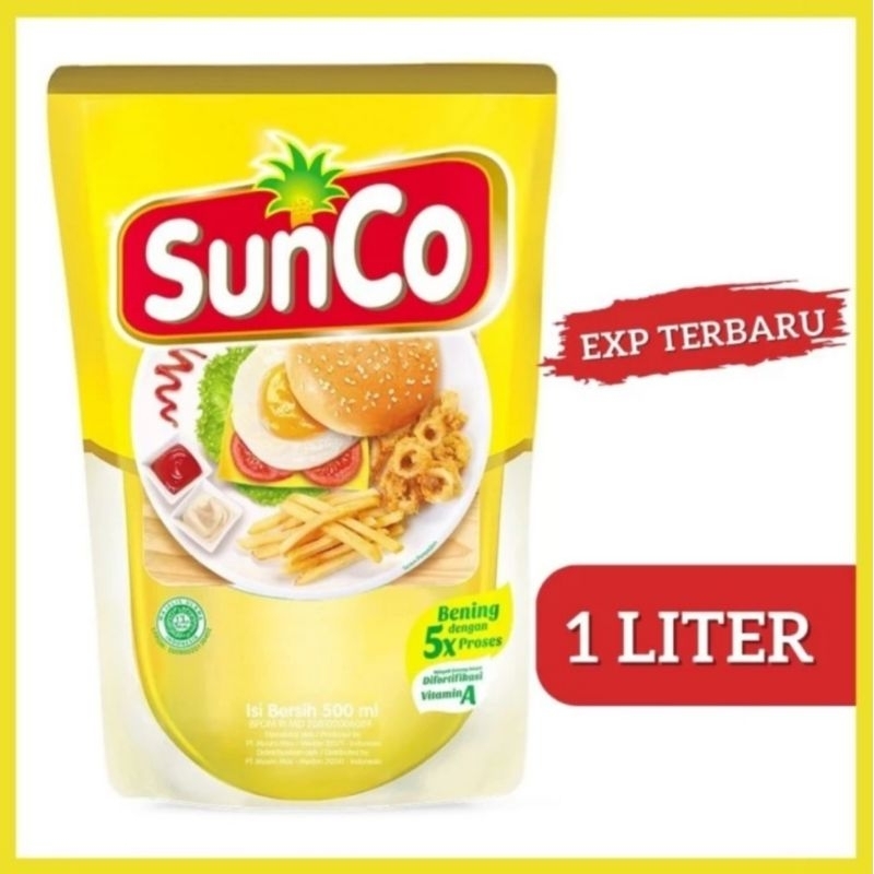 

Minyak goreng Sania/ Sunco 1L