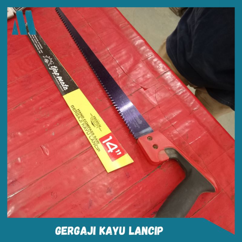 Gergaji Kayu Lancip Tjap Mata 14"