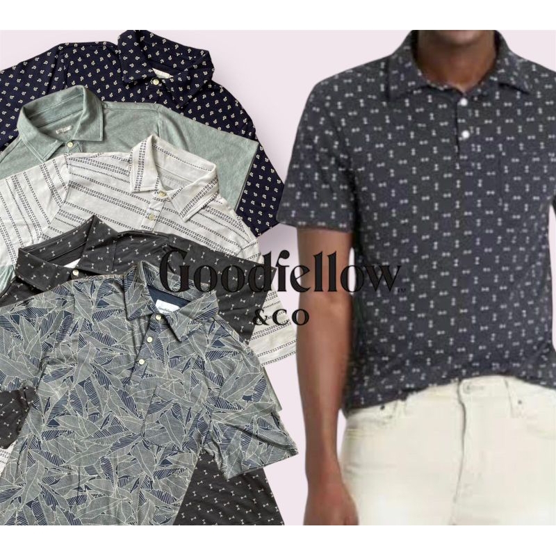 POLO SHIRT GF | KAOS KERAH MOTIF ORIGINAL GF