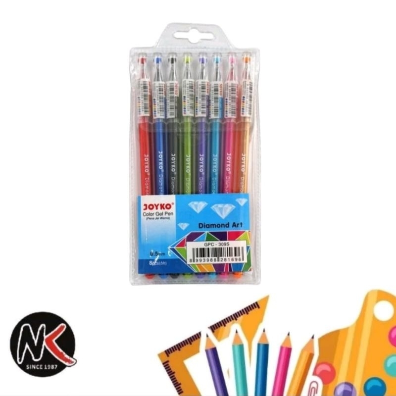 

Ballpoint Color Gel JOYKO 0,5 mm GPC-309S Diamond Art
