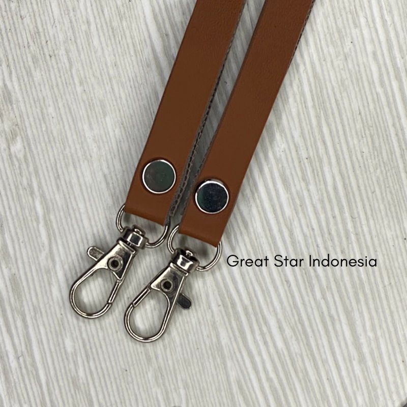 

Tali Id Card Kulit Sintetis PU Great Star (TALINYA SAJA)