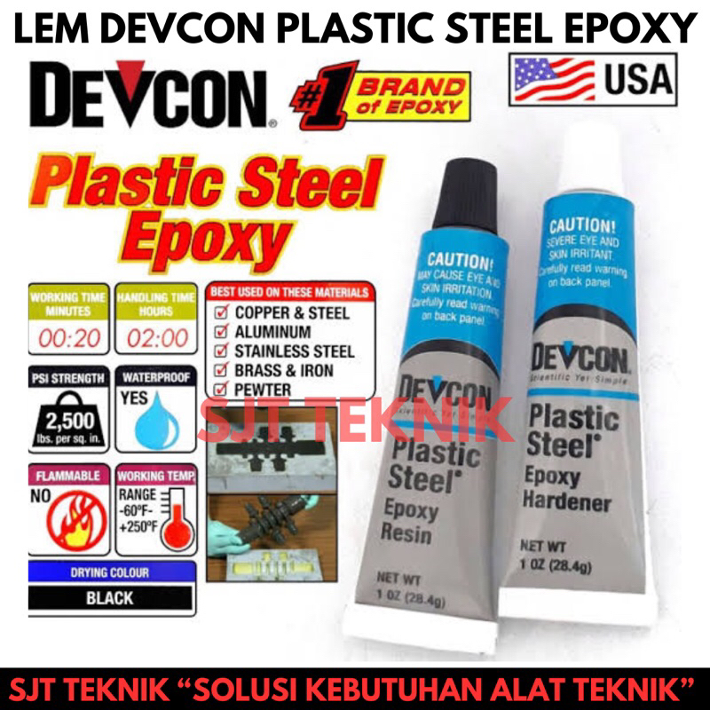 

Devcon lem plastic steel epoxy 20 menit lem besi lem kuningan lem aluminium lem stainless steel lem plastik
