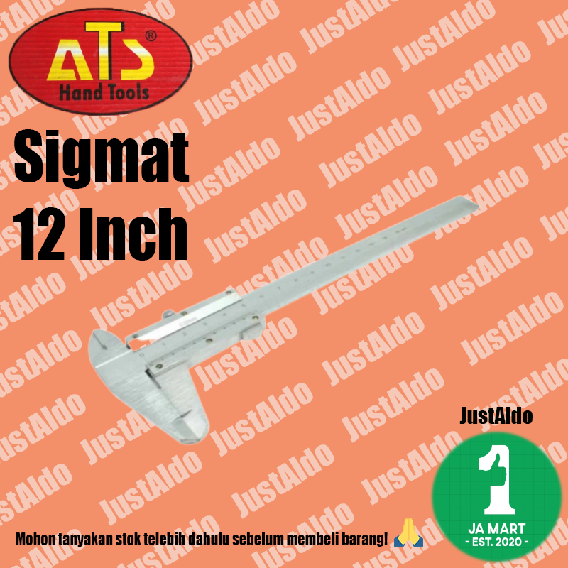 Zigmat Sigmat 12 Inch Jangka Sorong Sektmat XP Tool