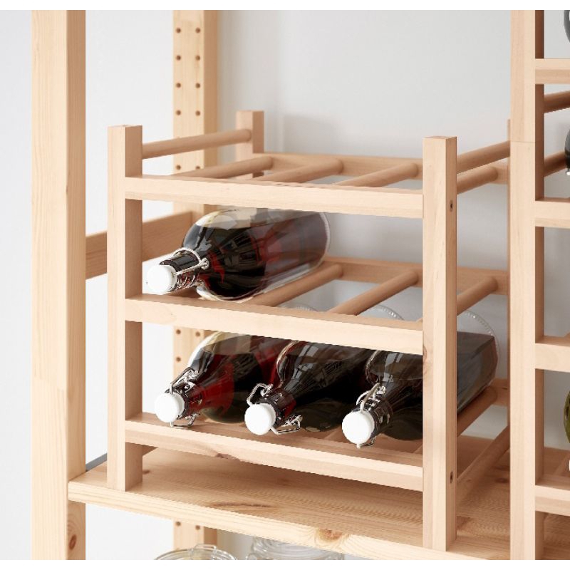Rak Wine Kayu Kecil Hutten