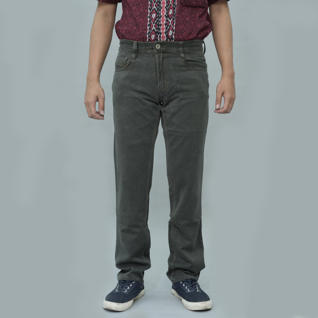 LGS - Celana Jeans Casual Pria Pre-Washed Jeans - JSF.052.079.062.C