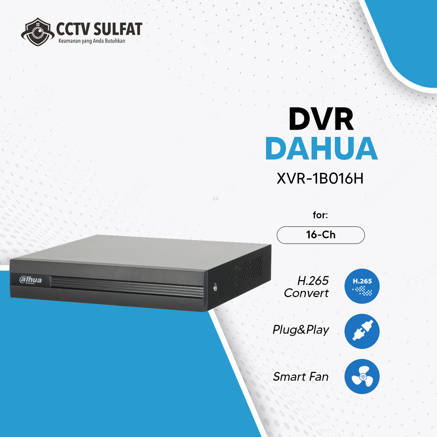 DVR DAHUA COOPER 2MP 16CH XVR-1B016H