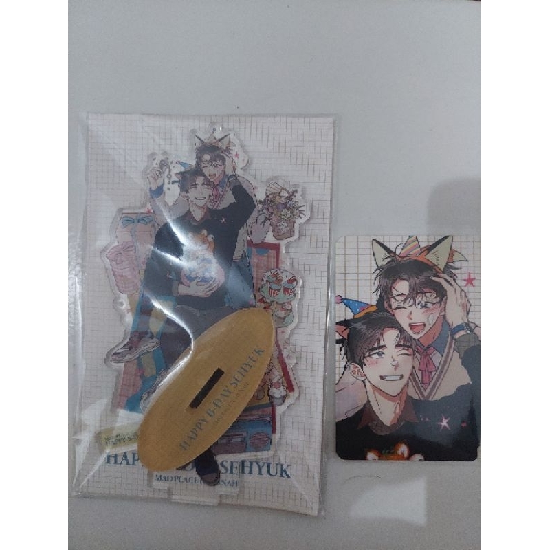 [READY STOCK] AKRILIK STANDEE MAD PLACE BIRTHDAY