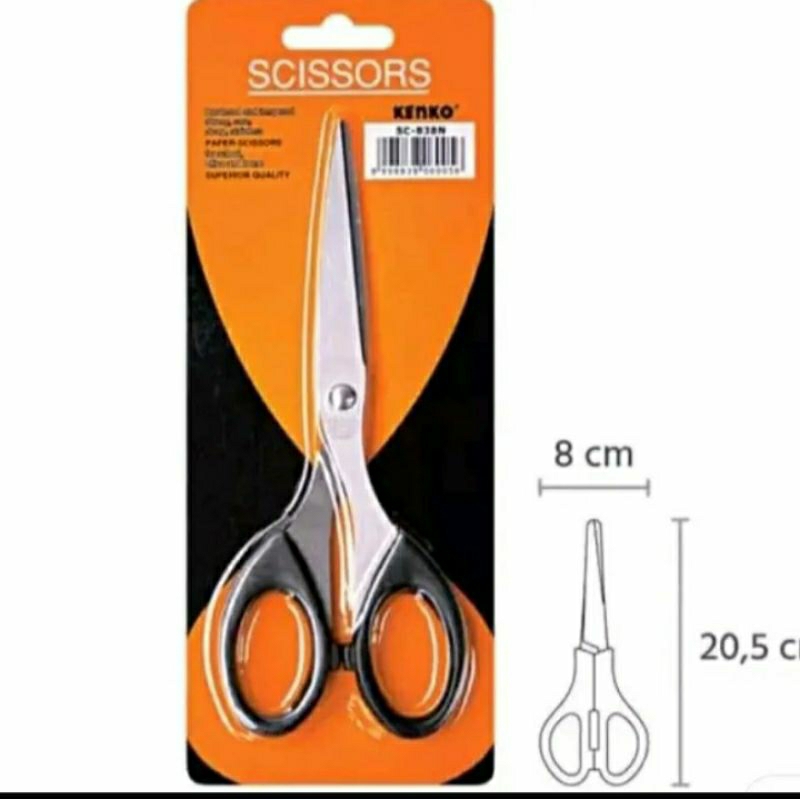 

Gunting Scissors Kenko SC-838 ( sedang )