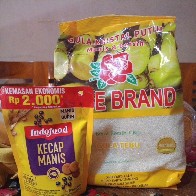 

Gula Rosebrand 1kg+kecap