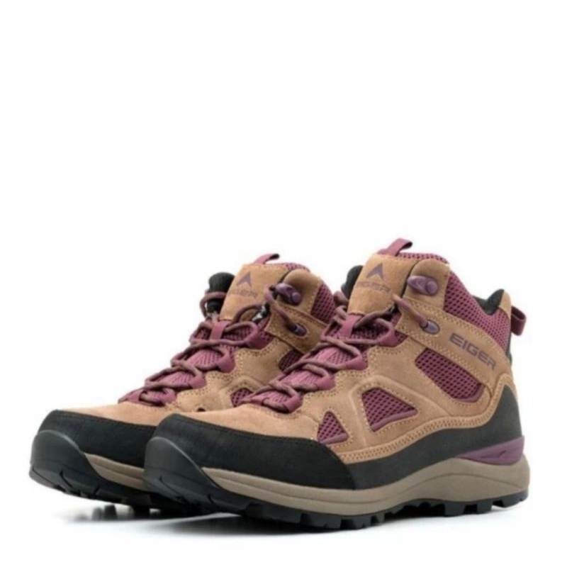 Eiger X-Tyranno 1.0 Boots Shoes Sepatu Hiking Wanita Outdoor Kemping Original