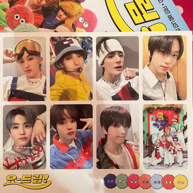 SHARING YO DREAM MAGAZINE PHOTOCARD PC (JENO RENJUN HAECHAN JISUNG NCT DREAM)