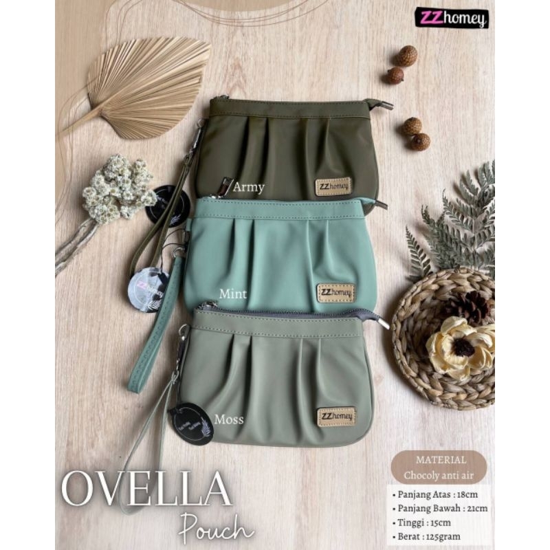 OVELLA POUCH BY ZZ HOMEY DOMPET WANITA CANTIK ANTI AIR