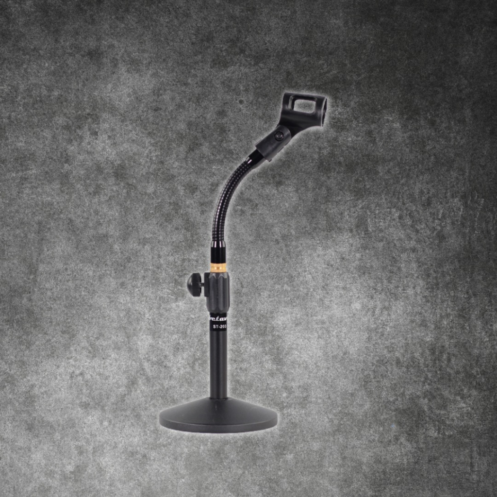 Sewa Stand Mic Meja Fleksibel Malang