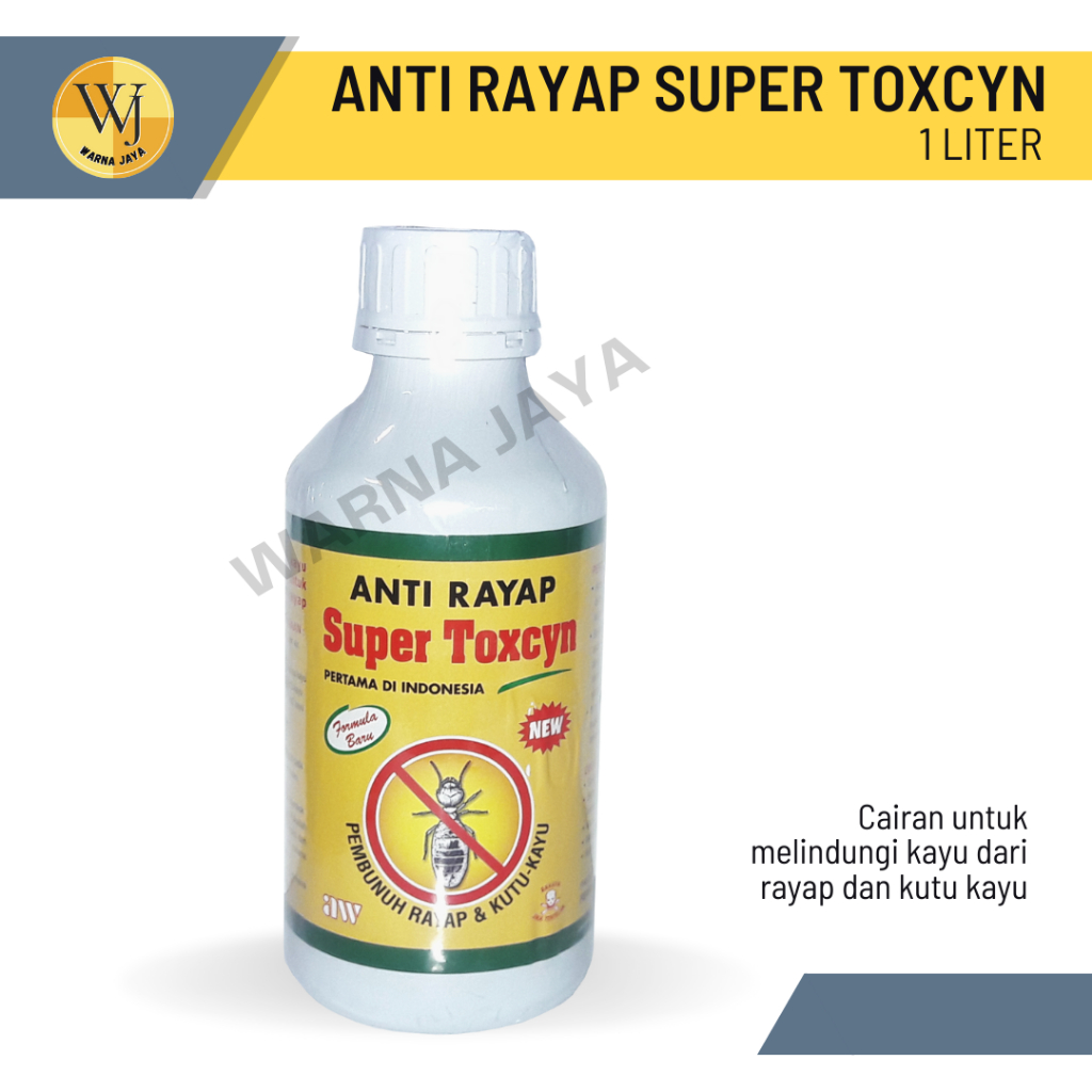 ANTI RAYAP SUPER TOXCYN / OBAT RACUN PEMBASMI RAYAP 1L