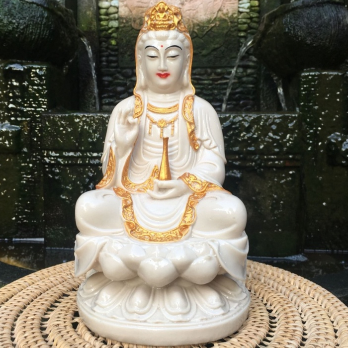 Patung Dewi Kwan Im/Patung Dewi Kuan Im/Dewi Guan Yin/Patung Buddha/Patung Budha/Patung Resin/Patung