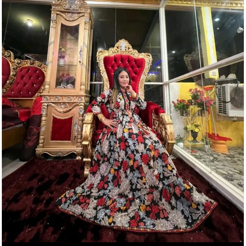 ready gamis hindi bunga Drupadi