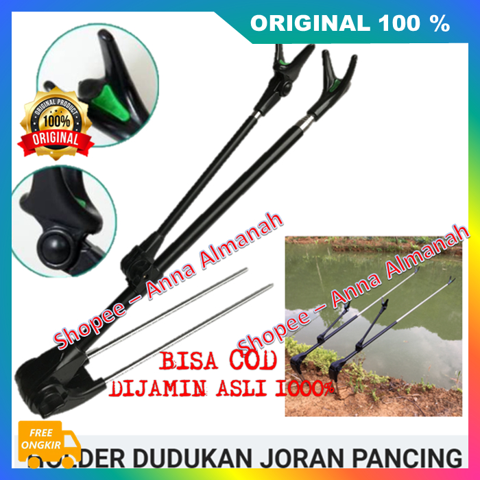 Stand Holder Joran Pancing Gagak Dudukan Joran Pancing Mancing Lebih Santai Dan Asik