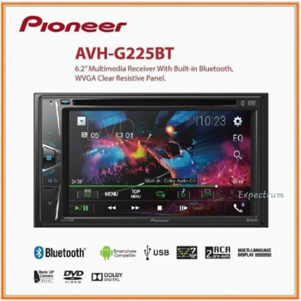 Dijual Pioneer Avh G225bt Pioneer Avh-G225bt Avh G215bt Avh 225 head unit Berkualitas