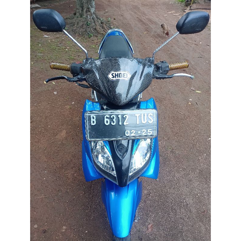 motor skywave 2009 warna biru