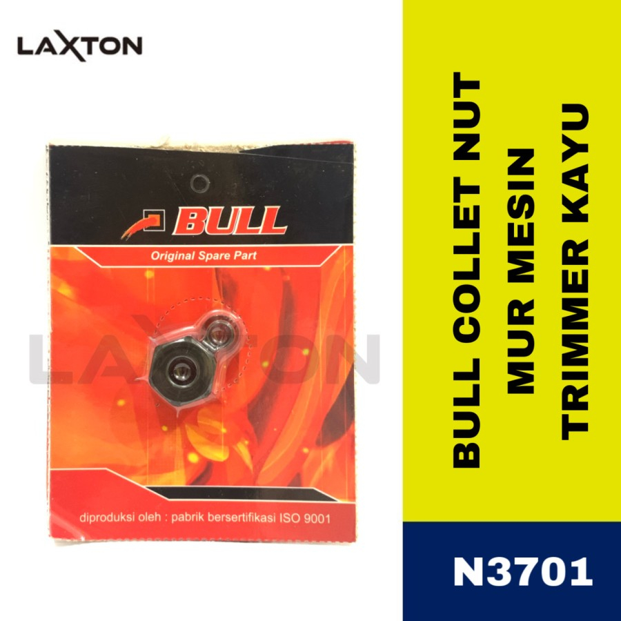 Bull collet nut set mur mesin trimmer router N3701