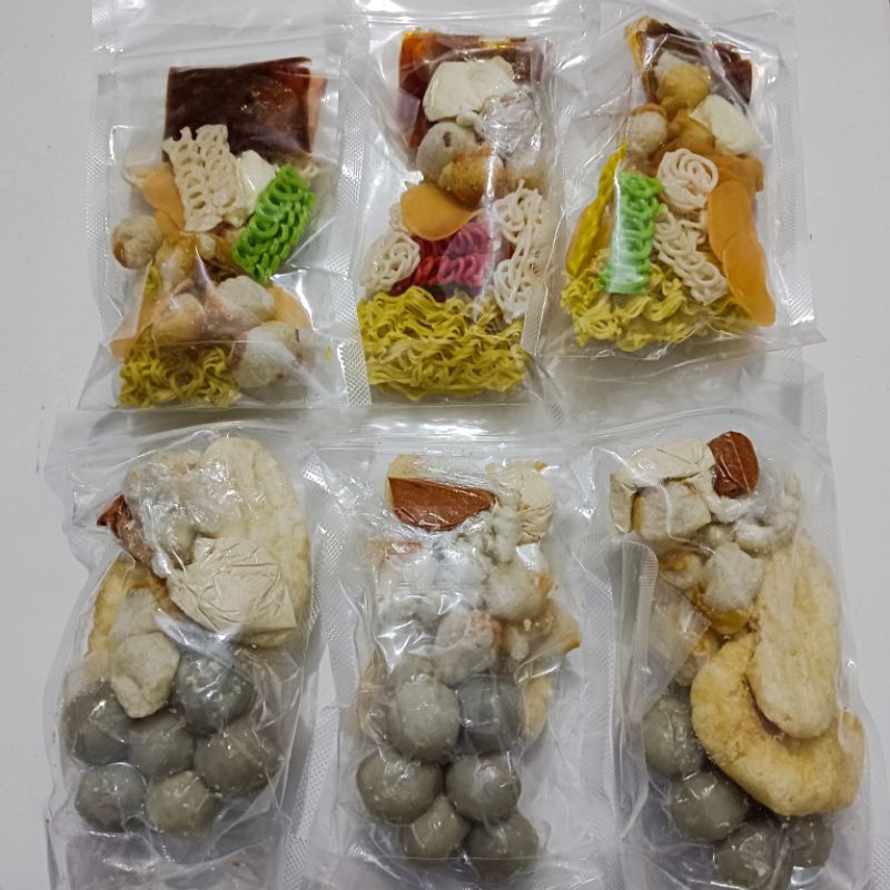 

Seblak dan Bakso Aci Instan