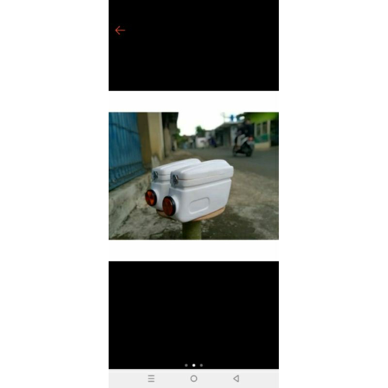 side box honda c70 / bagasi samping honda c70