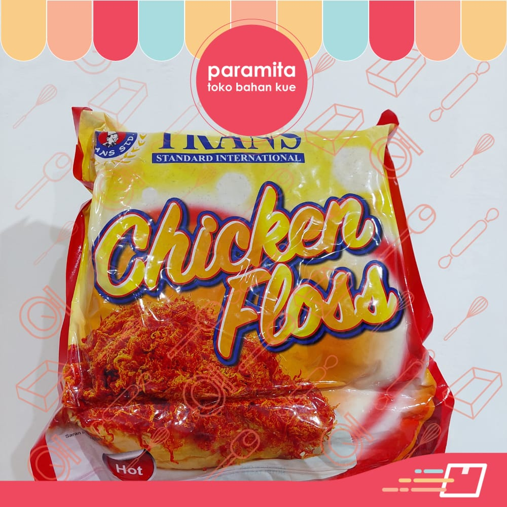 

Trans Abon Ayam Super Pedas Repack 500 gr