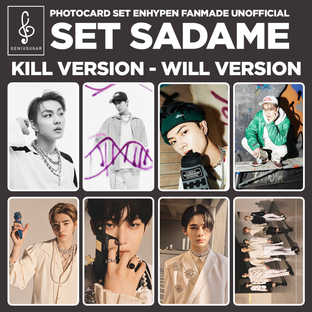 [SET EN-] SADAME PHOTOCARD UNOFFICIAL