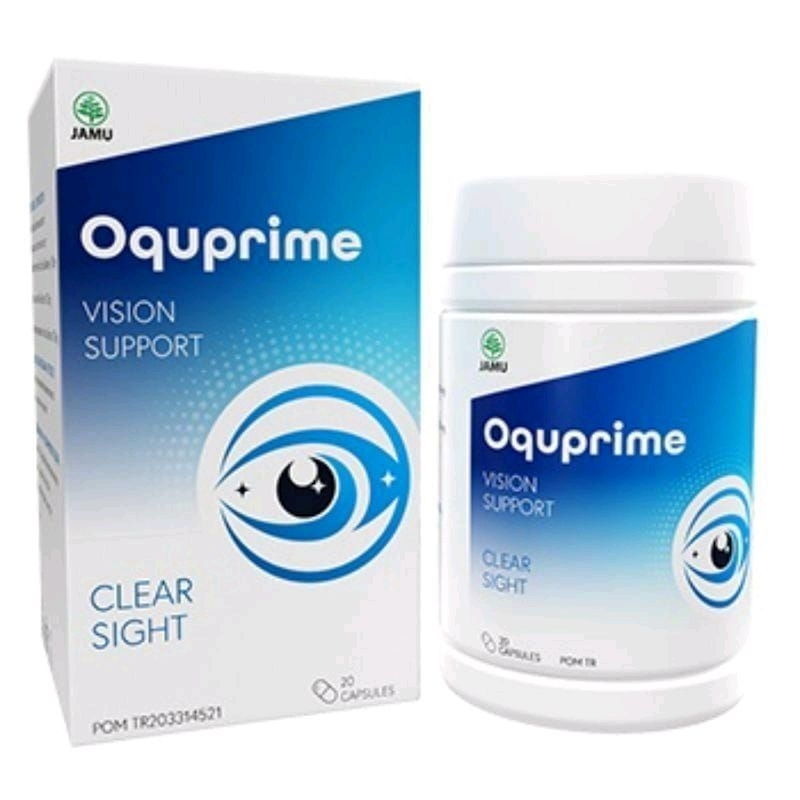 OQUPRIME 100% ORIGINAL OBAT MATA MINUS PLUS SILINDER KATARAK AMPUH