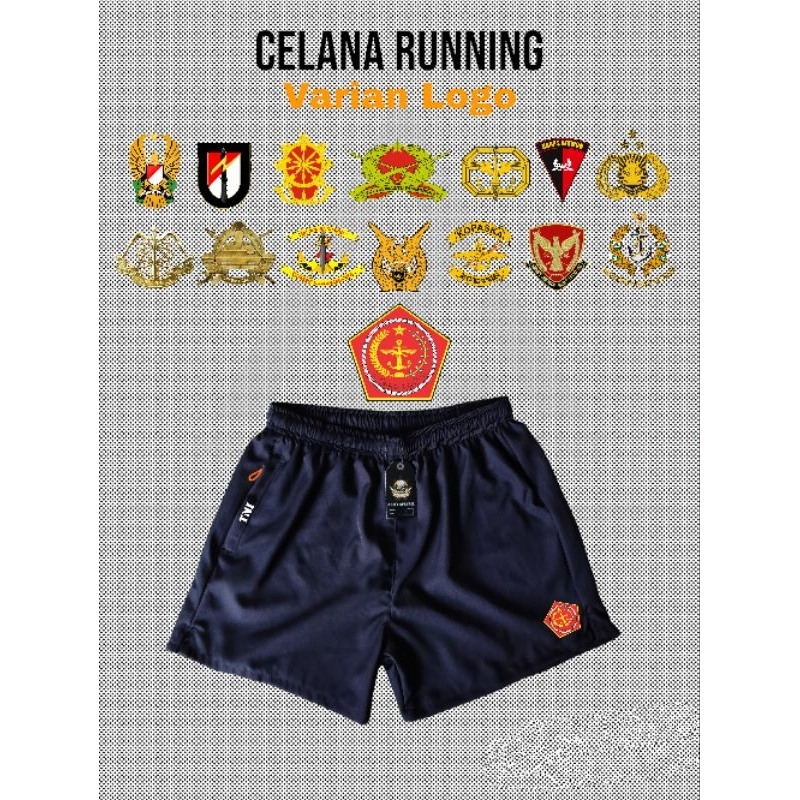 CELANA RUNNING RAIDER TNI AD TNI AL TNI AU CELANA AEROBIK KOPASSUS KOPASKA CELANA PENDEK PRIA PRASIT