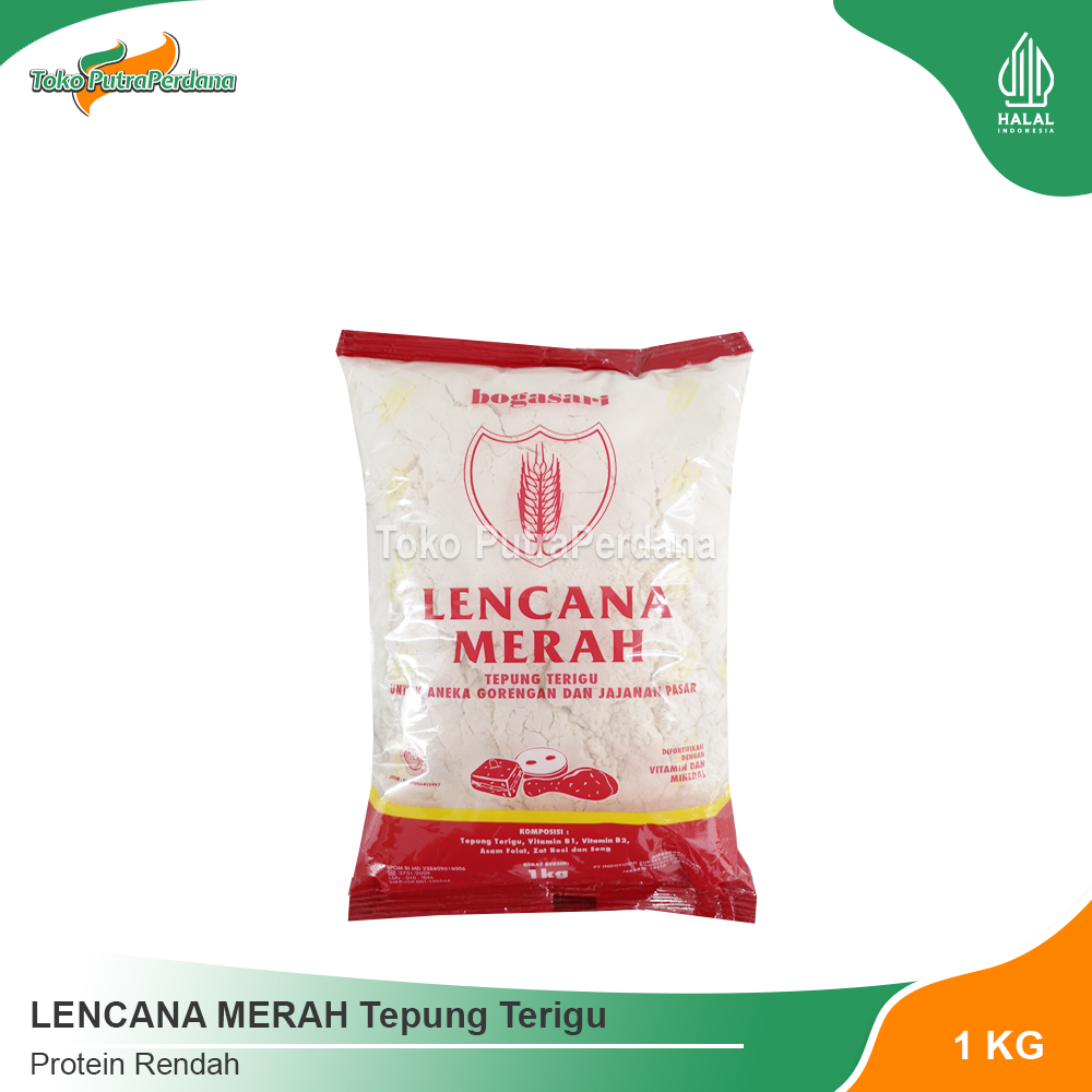 

LENCANA MERAH Tepung Terigu 1kg