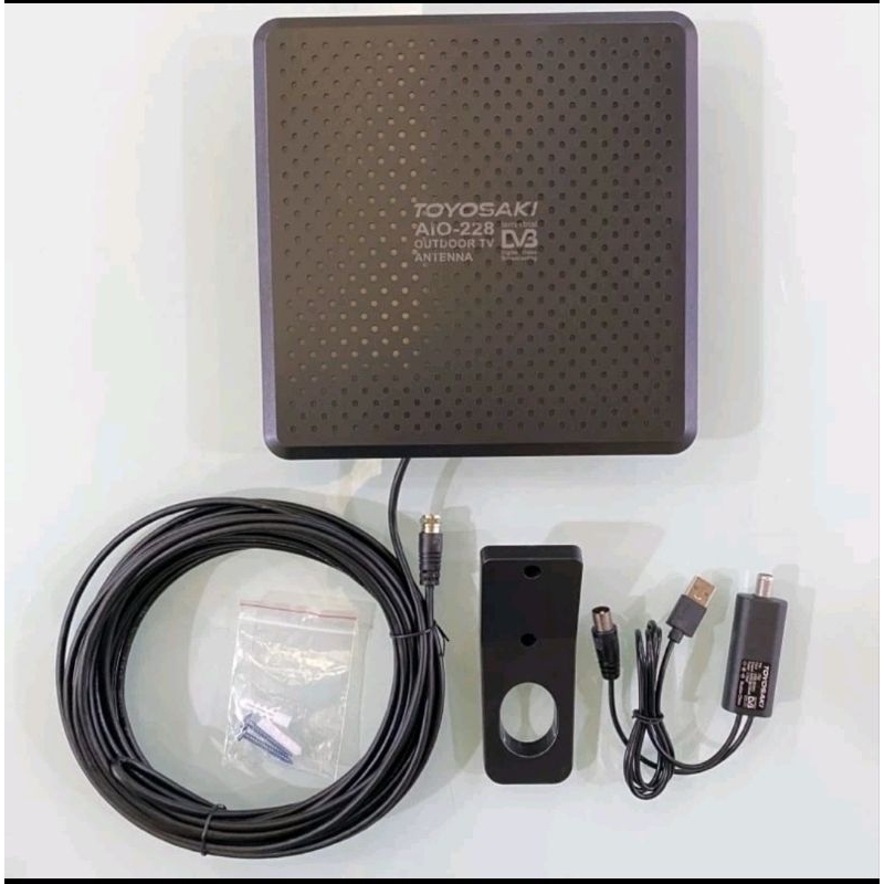 RK Antena TV TOYOSAKI 228USB Bisa Luar & Dalam / Antena TV Toyosaki Outdoor & Indoor Murah / Antena