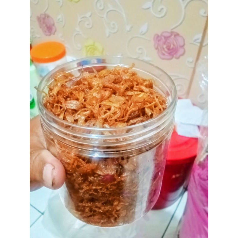 

bawang goreng 500ml 200gram Brebes asli 100%