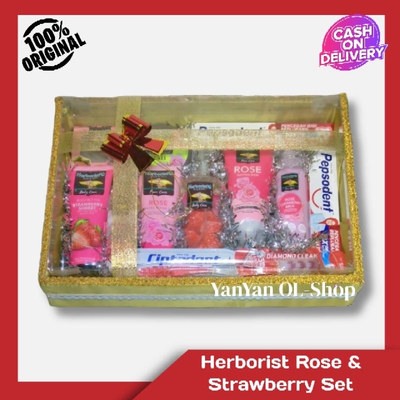 PAKET SESERAHAN PERNIKAHAN HERBORIST PINK ROSE