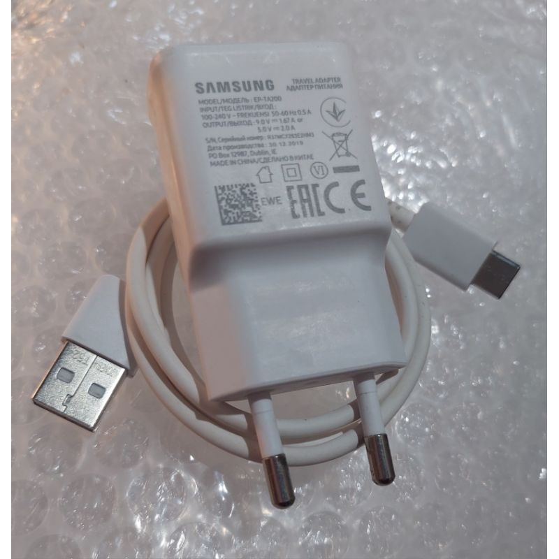 CHARGER  SAMSUNG BAWAAN A51 FAST CHARGING ORI 100%