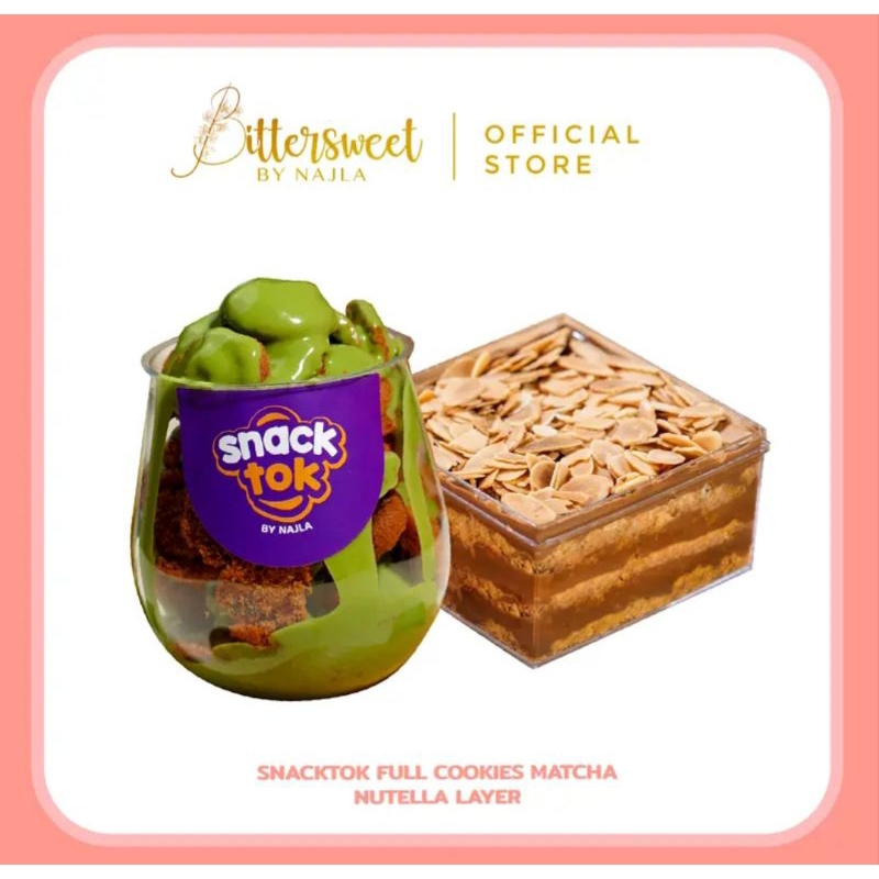 

Snacktok Matcha + Nutella Layer