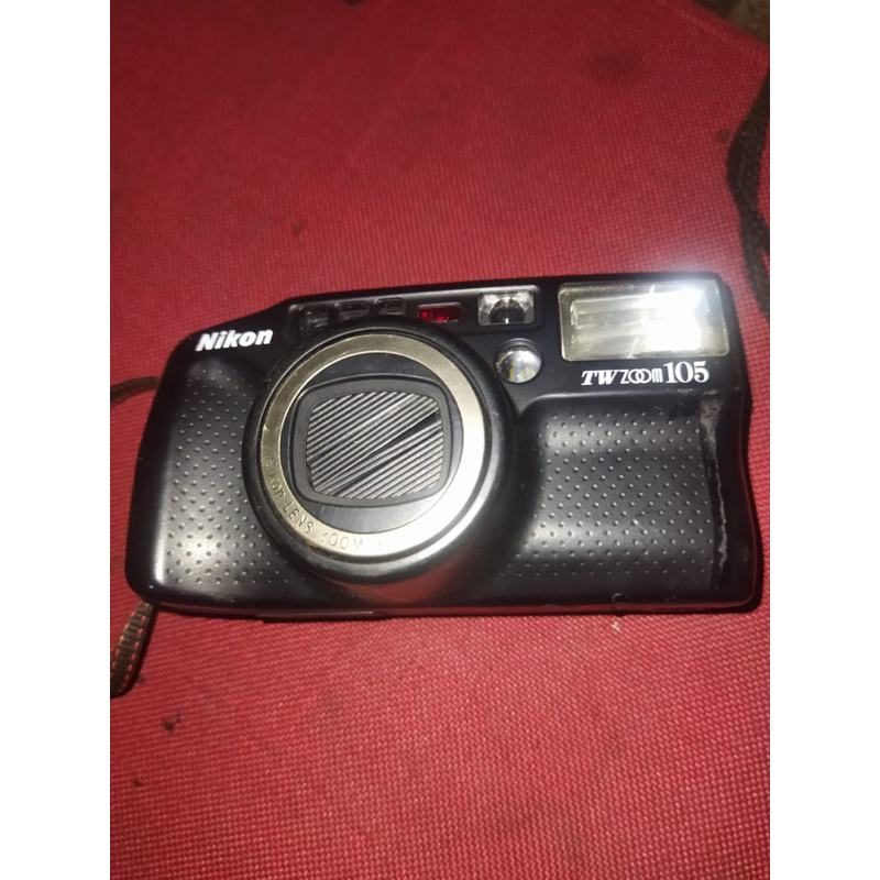 camera analog nikon tw zoom 105 vintage jadul
