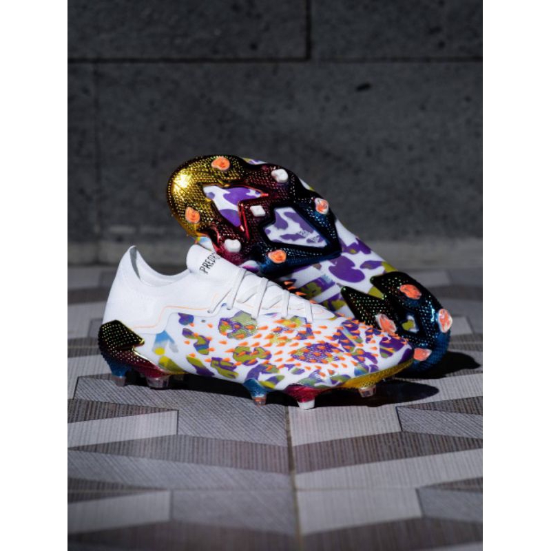 AD*DAS  PREDATOR FREAK 1 PAUL POGBA X STELLA MCCARTNEY FG BOOTS Leopard earth explorer