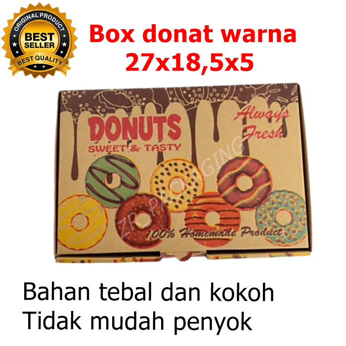

Kardus/packing/kue/donat/murah/tebal/kado